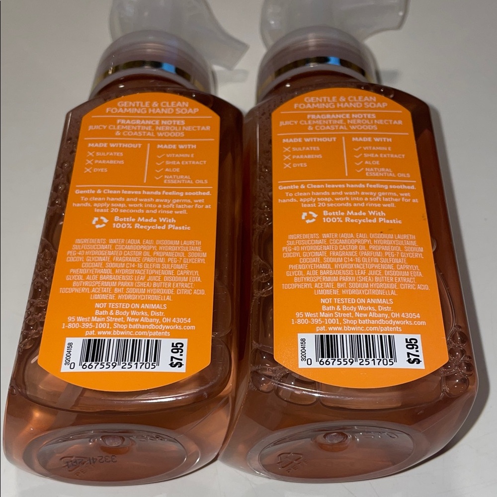 Calypso Clementine Foaming Hand Soap - Bath and Body Works - Picture 4 of 4